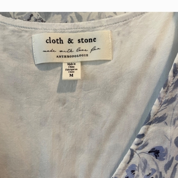 Anthropologie Cloth & Stone Med "Made with love for Anthropologie "Vivian dress - Picture 7 of 15